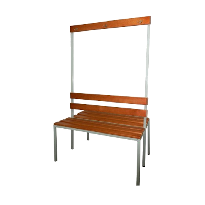 Лавка гардеробна ЛИТПОЛ (LO 102) двостороння з вішалкою